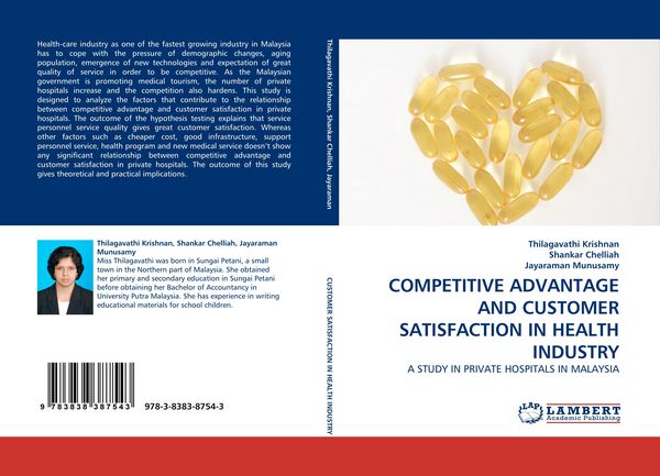 Produktbild: COMPETITIVE ADVANTAGE AND CUSTOMER SATISFACTION IN HEALTH INDUSTRY