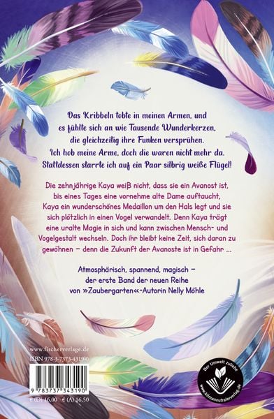 Produktbild: Kaya Silberflügel − Das Geheimnis der magischen Federn