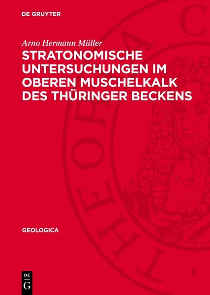 Produktbild: Stratonomische Untersuchungen im Oberen Muschelkalk des Th&uuml;ringer Beckens