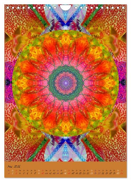 Produktbild: Mandala Energien (Wandkalender 2026 DIN A4 hoch), CALVENDO Monatskalender