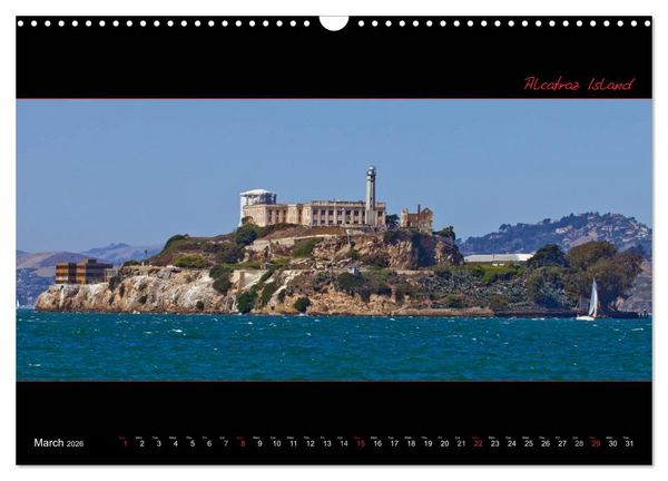 Produktbild: SAN FRANCISCO Panoramic Highlights (Wall Calendar 2026 DIN A3 landscape), CALVENDO 12 Month Wall Calendar