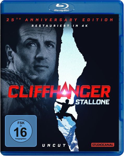 Produktbild: Cliffhanger / 25th Anniversary Edition / Uncut