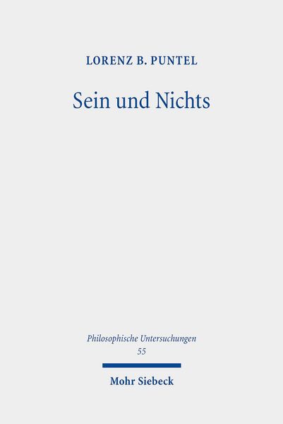Produktbild: Sein und Nichts