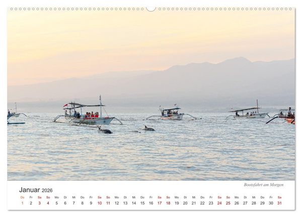 Produktbild: Impressionen einer Reise durch Bali (Wandkalender 2026 DIN A2 quer), CALVENDO Monatskalender