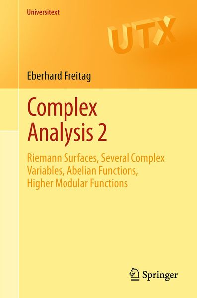 Produktbild: Complex Analysis 2