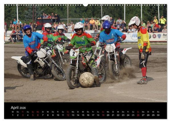 Produktbild: Motorsport: Motoball (Wandkalender 2026 DIN A2 quer), CALVENDO Monatskalender