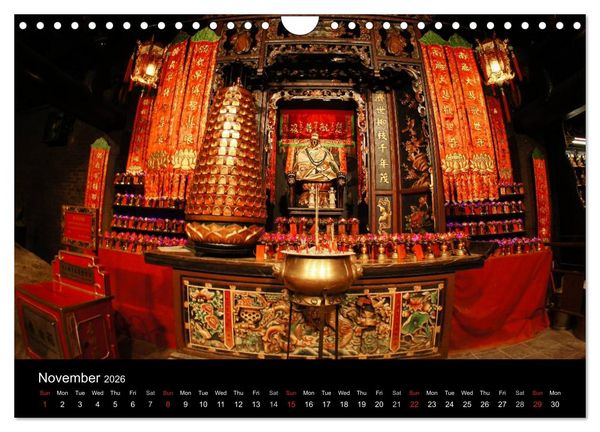 Produktbild: Monuments of Hong Kong 2026 (Wall Calendar 2026 DIN A4 landscape), CALVENDO 12 Month Wall Calendar