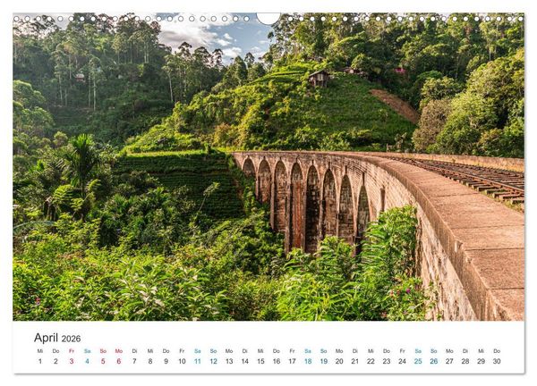 Produktbild: Traumziel Sri Lanka (Wandkalender 2026 DIN A3 quer), CALVENDO Monatskalender
