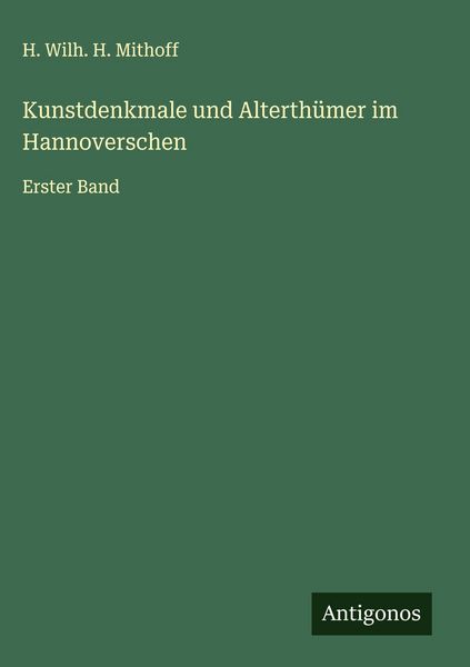 Produktbild: Kunstdenkmale und Alterth&uuml;mer im Hannoverschen