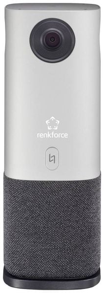 Produktbild: Renkforce RF-CC-800 360&deg; Videokonferenz-System Full HD 1920 x 1080 Pixel 360&deg; Erfassung, 4 Weitwinkel-Kameras, Voice Tracking