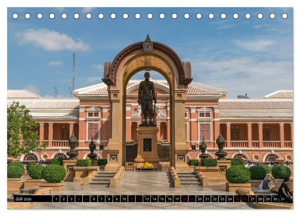 Produktbild: Bangkok - Thailand (Tischkalender 2026 DIN A5 quer), CALVENDO Monatskalender