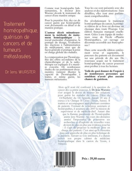 Produktbild: Traitement hom&eacute;opathique, gu&eacute;rison de cancers et de tumeurs m&eacute;tastas&eacute;es
