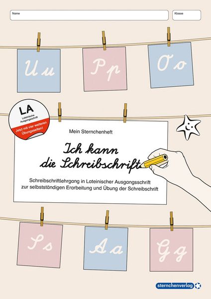Produktbild: Ich kann die Schreibschrift LA + &Uuml;bungsheft 1 und 2 - Lateinische Ausgangsschrift - 3 Hefte im Set