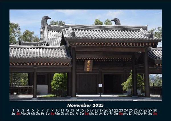 Produktbild: Tempel unserer Erde 2025 Fotokalender DIN A5