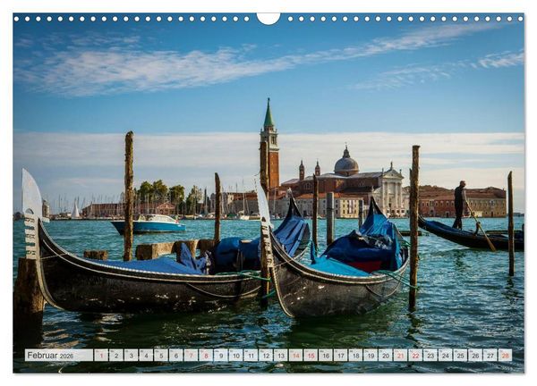 Produktbild: Wundervolles Venedig (Wandkalender 2026 DIN A3 quer), CALVENDO Monatskalender
