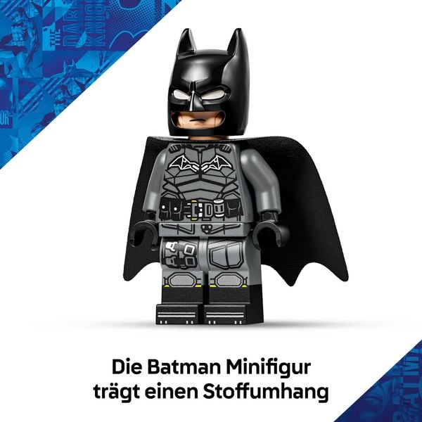 Produktbild: LEGO DC The Batman Batmobil Auto Spielzeug mit einer Minifigur 76332