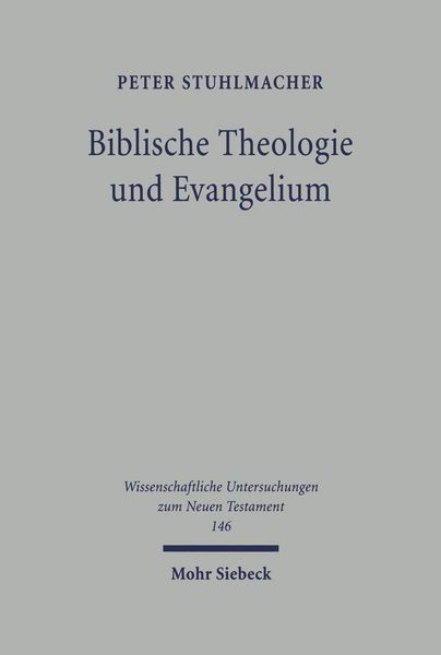 Produktbild: Biblische Theologie und Evangelium