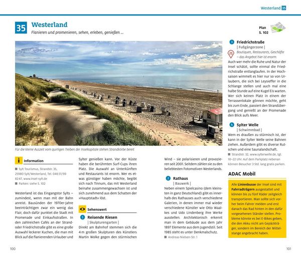 ADAC Reiseführer Nordseeküste Schleswig-Holstein mit Inseln