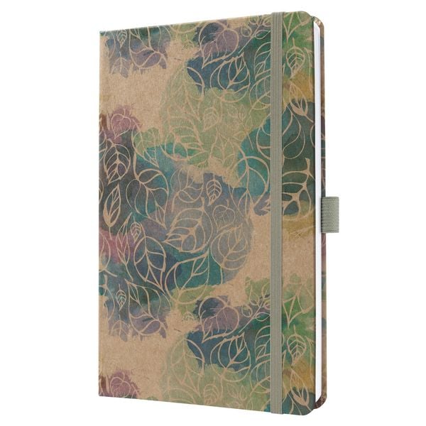 Produktbild: SIGEL 7J811 Wochenkalender Jolie 2027, ca. A5, Dancing Leaves, Hardcover