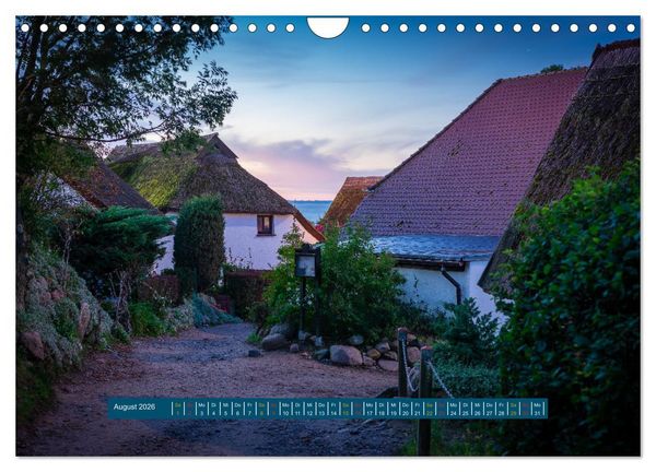 Produktbild: Insel R&uuml;gen - Kap Arkona und Vitt (Wandkalender 2026 DIN A4 quer), CALVENDO Monatskalender