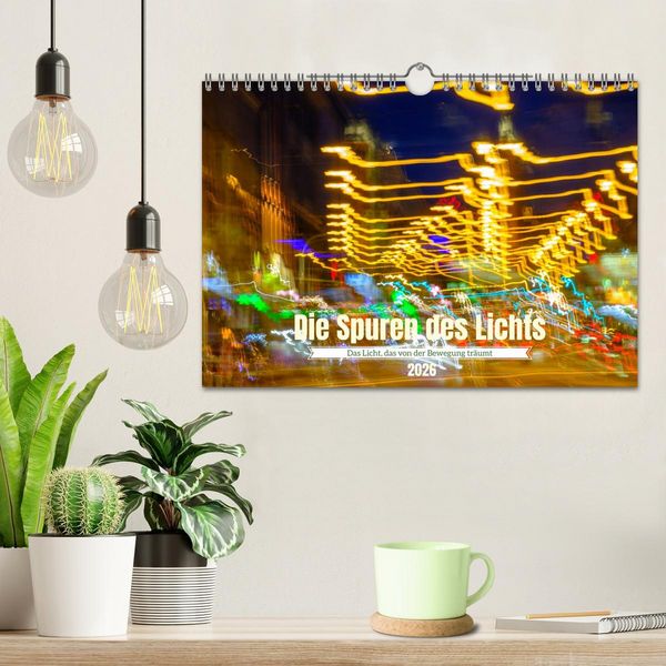 Produktbild: Die Spuren des Lichts (Wandkalender 2026 DIN A4 quer), CALVENDO Monatskalender
