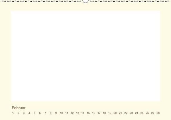 Produktbild: Immerw&auml;hrender Kalender zum selber Gestalten (Wandkalender immerw&auml;hrend DIN A3 quer)
