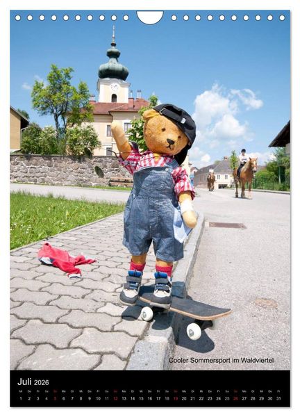 Produktbild: B&auml;riges &Ouml;sterreich (Wandkalender 2026 DIN A4 hoch), CALVENDO Monatskalender