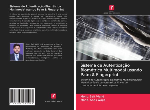 Produktbild: Sistema de Autentica&ccedil;&atilde;o Biom&eacute;trica Multimodal usando Palm & Fingerprint