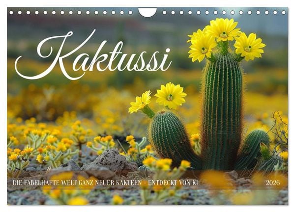 Produktbild: Kaktussi (Wandkalender 2026 DIN A4 quer), CALVENDO Monatskalender