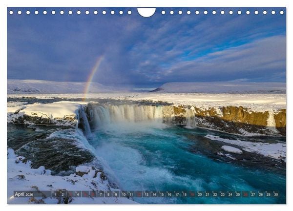 Produktbild: Die Farben Skandinaviens (Wandkalender 2026 DIN A4 quer), CALVENDO Monatskalender
