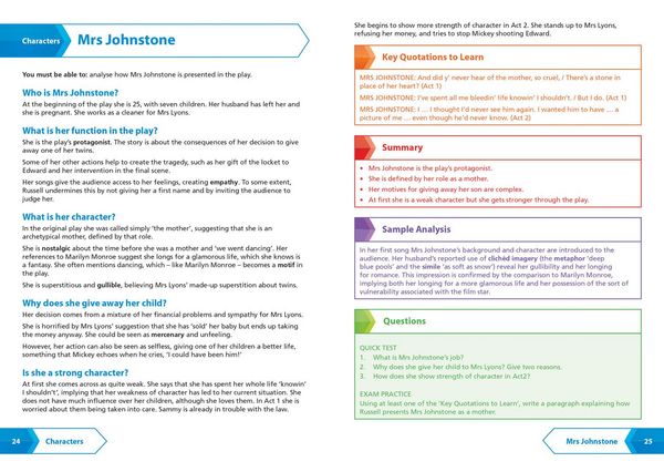 Produktbild: Blood Brothers: AQA GCSE 9-1 Grade English Literature Text Guide