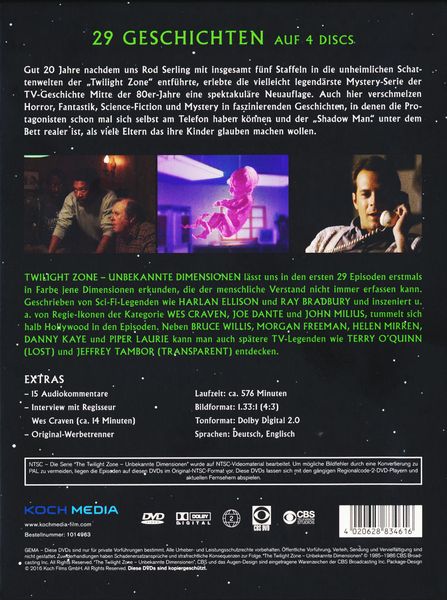 The Twilight Zone - Unbekannte Dimensionen Teil 1 [4 DVDs]' von