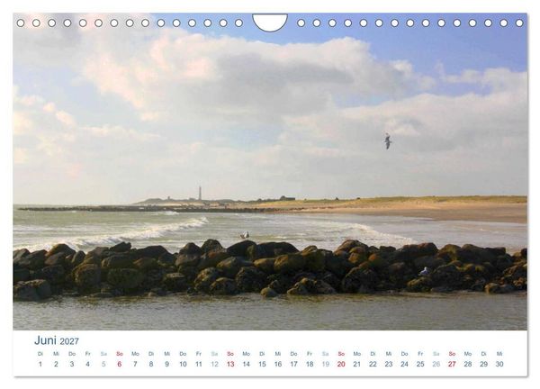 Produktbild: Bl&aring;vand 2027 (Blavand). Impressionen von D&auml;nemarks Nordseek&uuml;ste (Wandkalender 2027 DIN A4 quer), CALVENDO Monatskalender