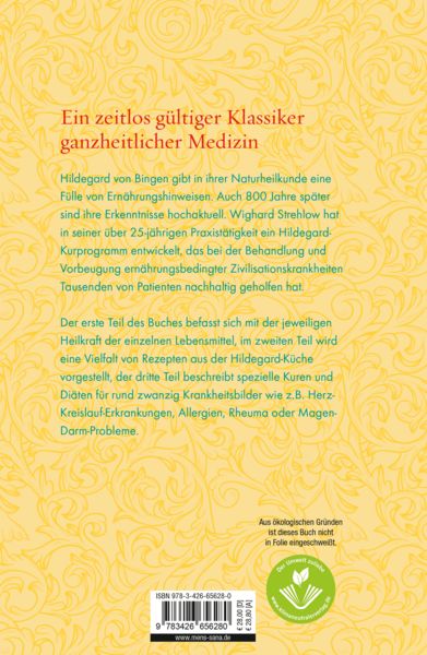 Produktbild: Die Ern&auml;hrungstherapie der Hildegard von Bingen