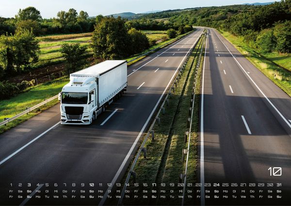 Produktbild: Trucks - K&ouml;nige der Stra&szlig;e - LKW - 2027 - Kalender DIN A3