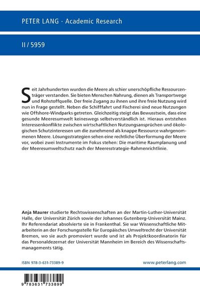 Produktbild: Die Ordnung der Meere
