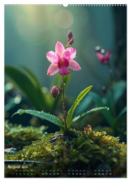 Produktbild: Ethereal Orchids (Wall Calendar 2026 DIN A2 portrait), CALVENDO 12 Month Wall Calendar