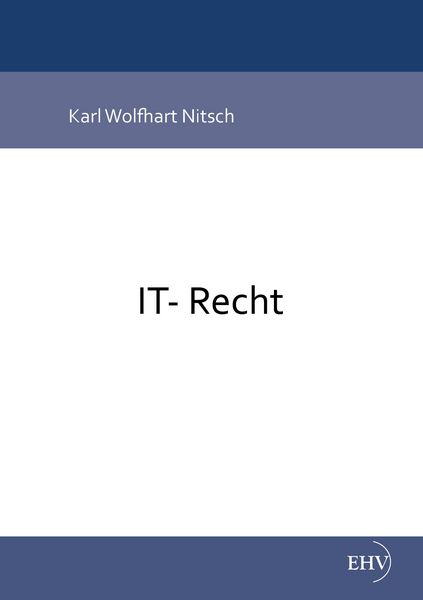 Produktbild: IT-Recht