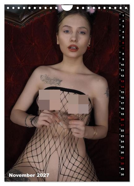 Produktbild: TATTOO TARTS - Inked Killer Babes (Wandkalender 2027 DIN A4 hoch), CALVENDO Monatskalender