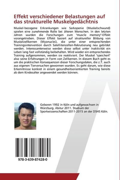 Produktbild: Effekt verschiedener Belastungen auf das strukturelle Muskelged&auml;chtnis