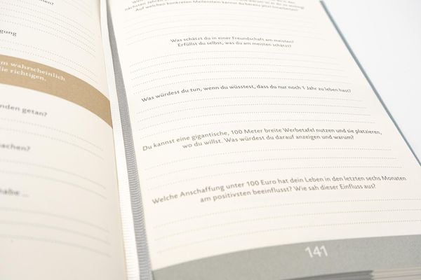 Das 6-Minuten-Tagebuch (granat)