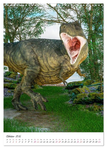 Produktbild: Dinosaurier aus der Vergangenheit (Wandkalender 2026 DIN A3 hoch), CALVENDO Monatskalender