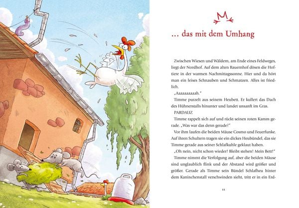 Produktbild: Das Katzenhuhn 1: Geschichten von einem sehr besonderen Bauernhof
