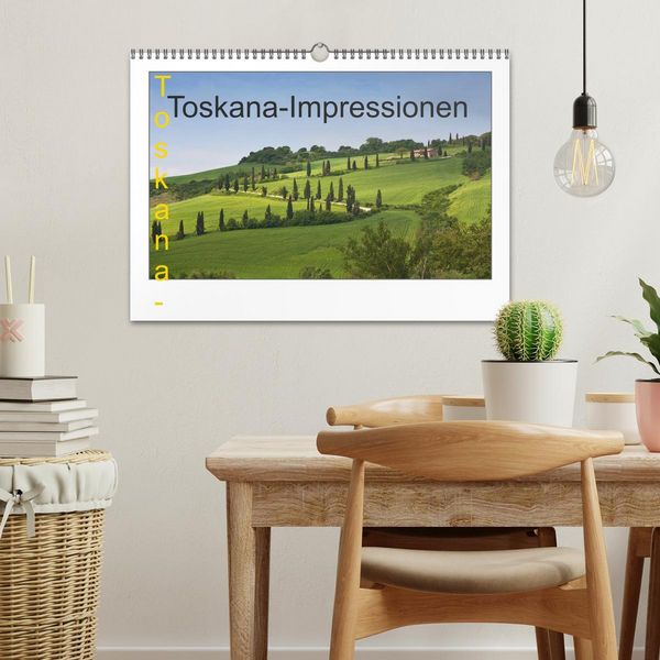 Produktbild: Toskana-Impressionen (Wandkalender 2026 DIN A3 quer), CALVENDO Monatskalender