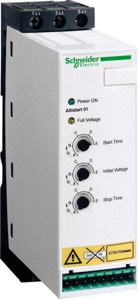 Schneider Electric ATS01N222QN ATS01N222QN Sanftstarter Motorleistung bei 400V 11kW 380V