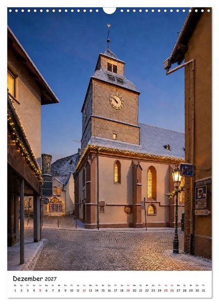 Produktbild: Burgstadt Eppstein (Wandkalender 2027 DIN A3 hoch), CALVENDO Monatskalender