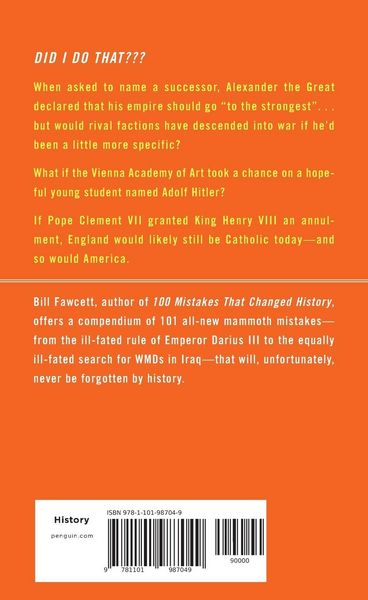 Produktbild: 101 Stumbles in the March of History