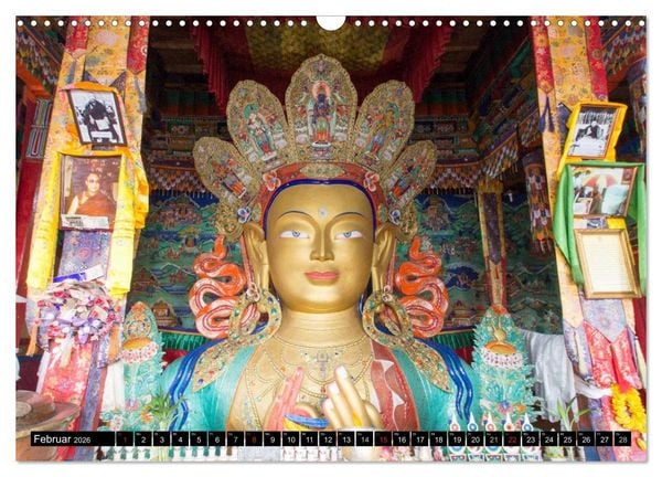 Produktbild: Buddhistisches Klein-Tibet (Wandkalender 2026 DIN A3 quer), CALVENDO Monatskalender