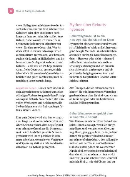 Produktbild: Autogene Geburt