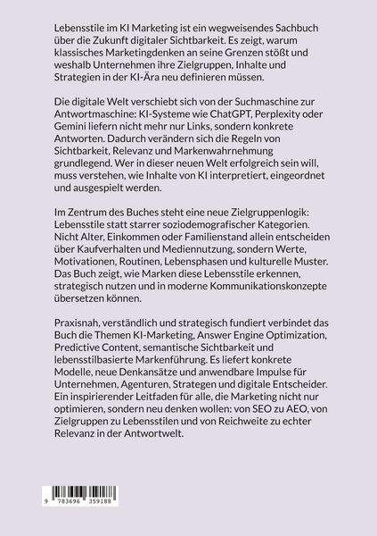 Produktbild: Lebensstile im KI Marketing